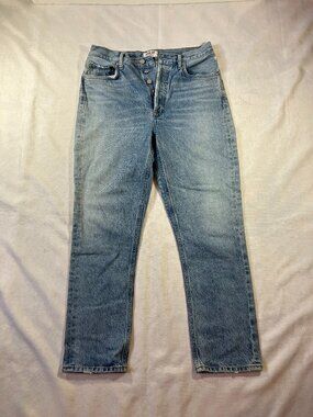 EUC Agolde Los Angeles Premium Denim Jeans, Button Fly, Size 27